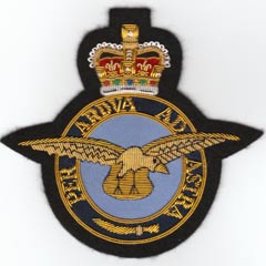 RAF seconds Blazer badge